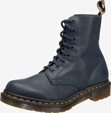 Bottines à lacets 'Pascal' Dr. Martens en bleu : devant