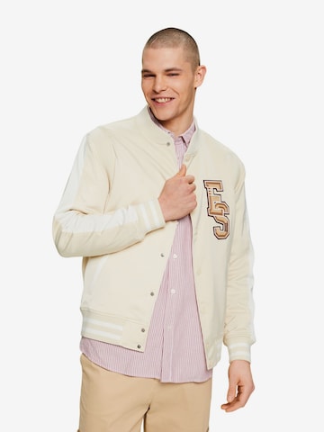 ESPRIT Tussenjas in Beige: voorkant