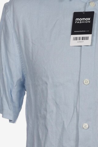 WEEKDAY Button Up Shirt in S in Blue