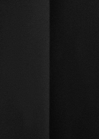 MANGO Разкроени Панталон с ръб 'Sauvi' в черно