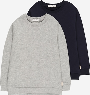 MINYMO Sweatshirt in Blue: front