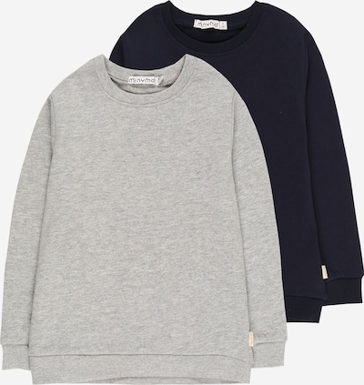 MINYMO Sweater majica u mornarsko plava / siva melange, Pregled proizvoda