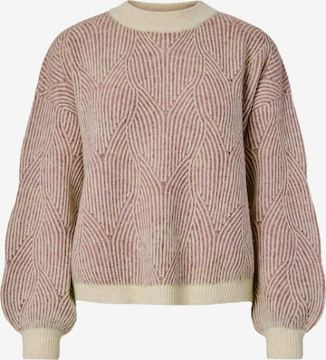 PIECES - Pullover 'PCJENNA' em branco: frente