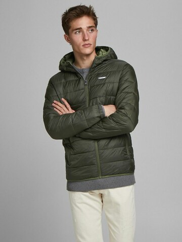 JACK & JONES Overgangsjakke 'JJVINCENT' i grøn: forside