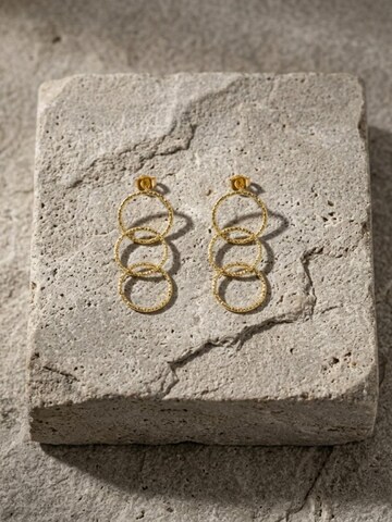 Boucles d'oreilles 'VILJA' DNSK Copenhagen en or