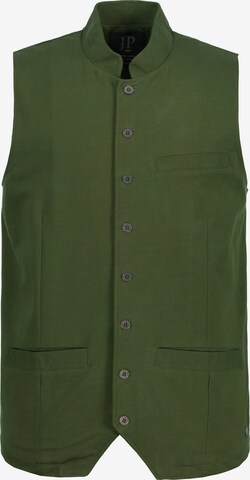 JP1880 Traditional Vest in Green: front