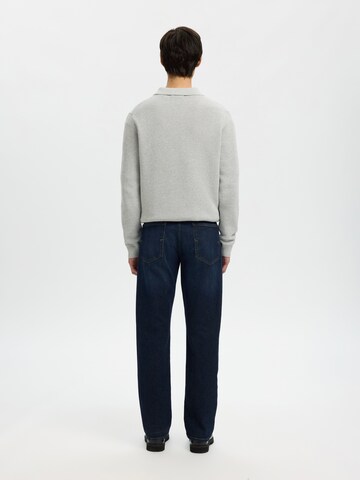 SELECTED - regular Vaquero 'SLH196-CLEO' en azul