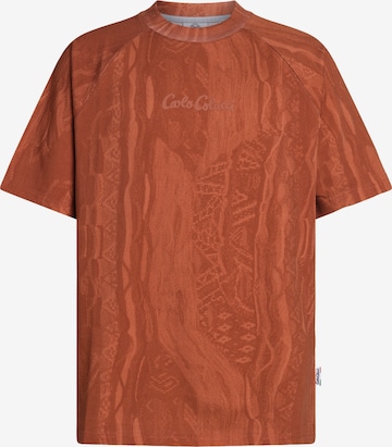 T-Shirt Carlo Colucci en rouge : devant