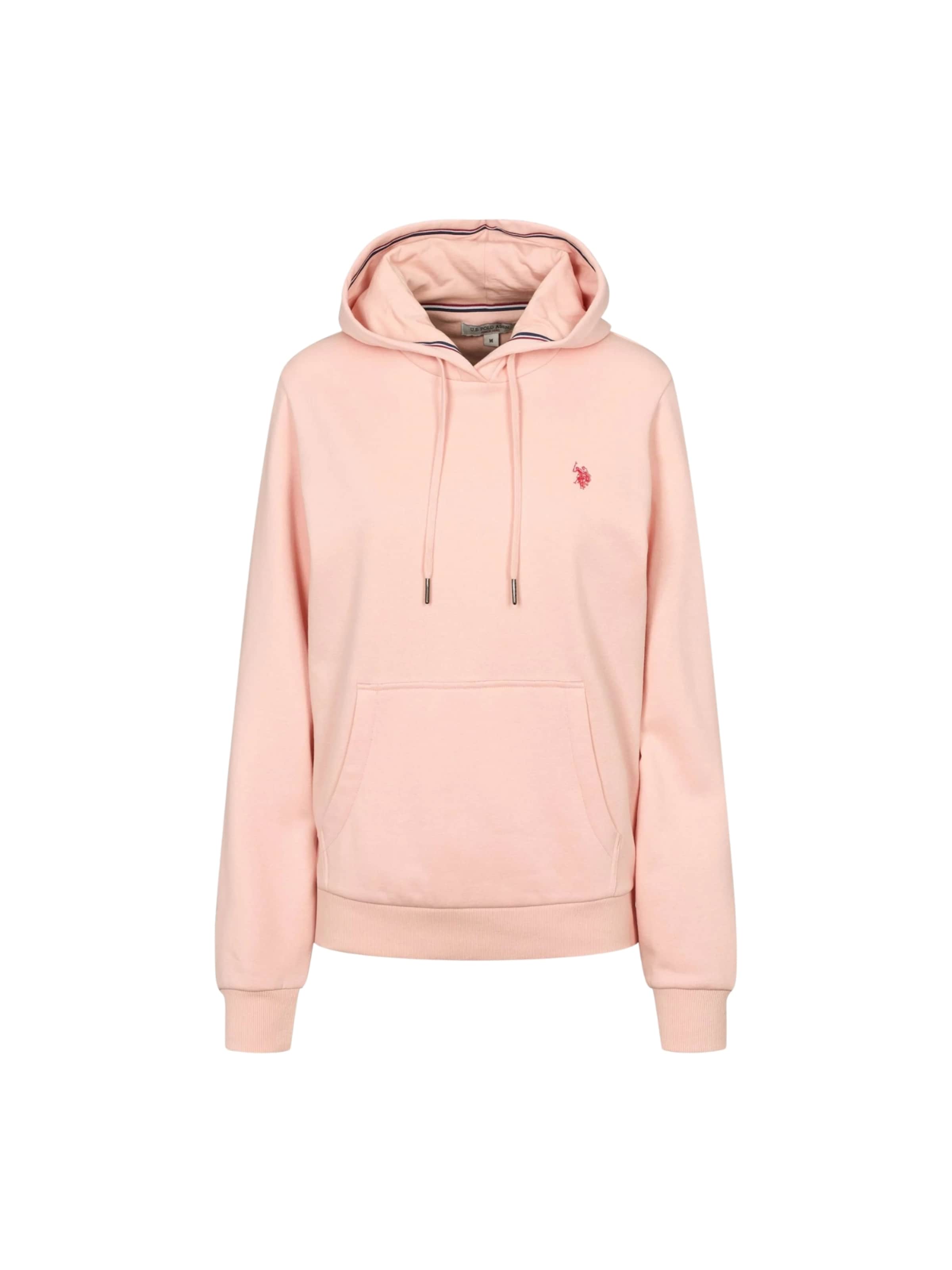 U.S. POLO ASSN. Sweater ' Aba ' in lachs, Produktansicht