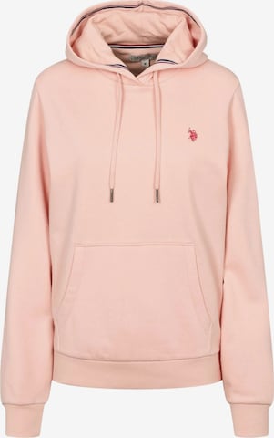 U.S. POLO ASSN. Neulepaita ' Aba ' värissä vaaleanpunainen: etupuoli