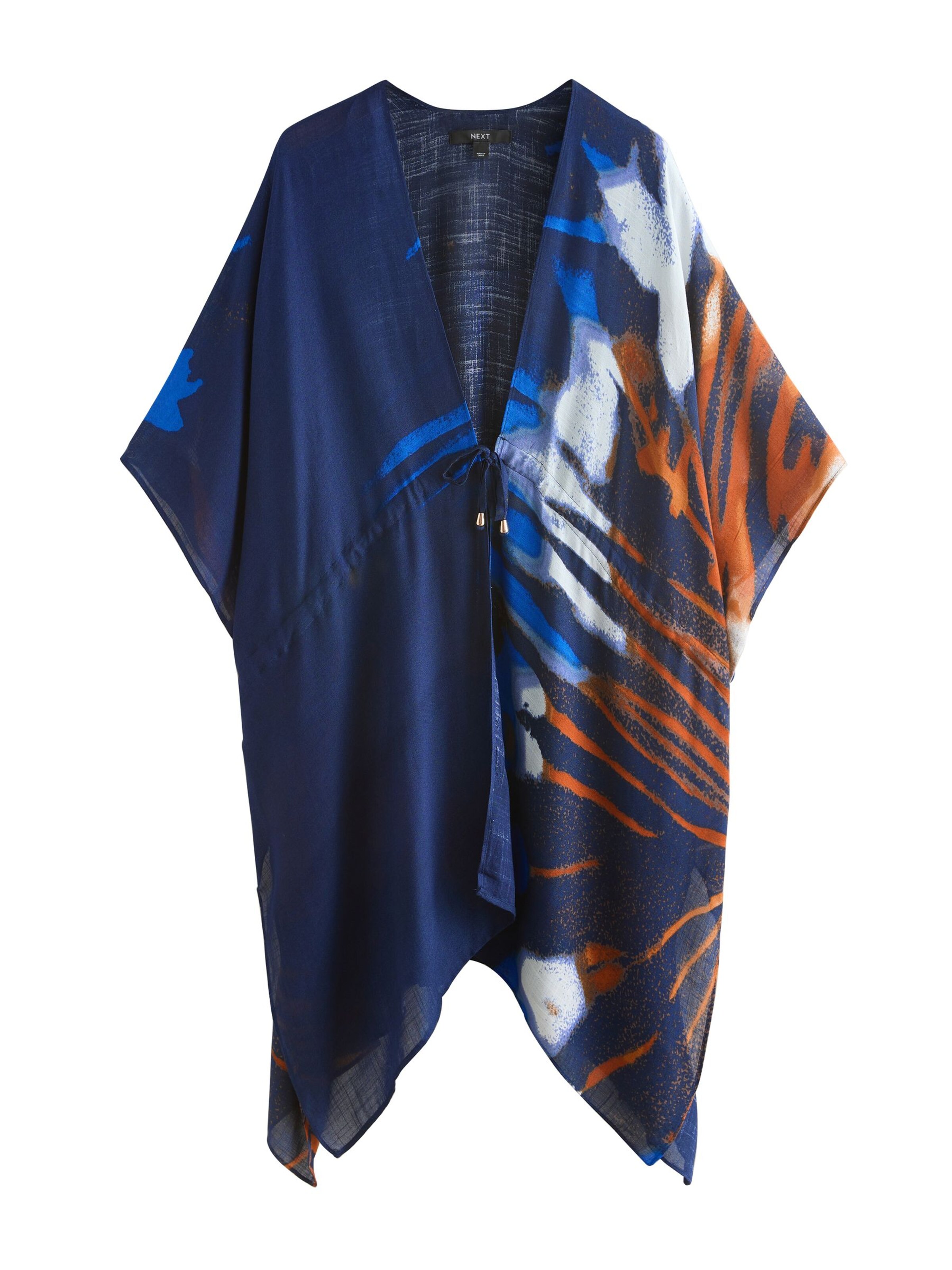 Next Φόρεμα παραλίας σε μπλε: μπροστά