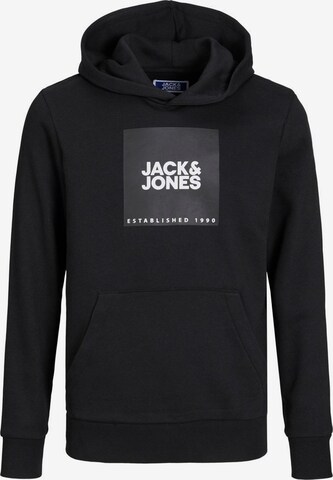 Jack & Jones JuniorSweater majica - crna boja: prednji dio