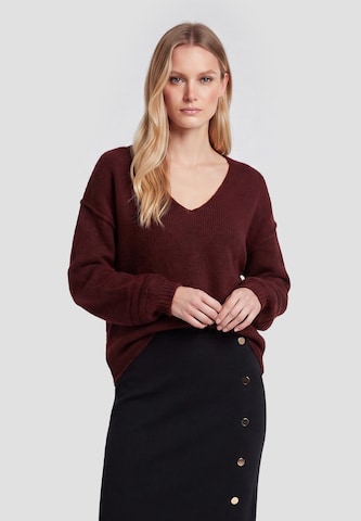 DreiMaster Klassik Sweater 'Classic' in Red: front