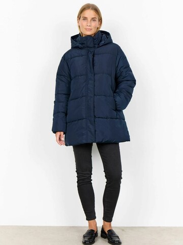 Soyaconcept Pitkä talvitakki 'NINA' värissä sininen