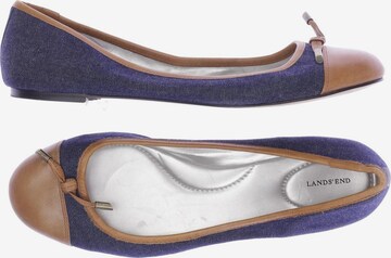 Lands‘ End Flats & Loafers in 42,5 in Blue: front