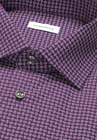 Coupe regular Chemise business SEIDENSTICKER en violet