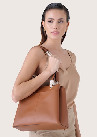 Shopper 'Bora' di Camomilla Italia in marrone: frontale