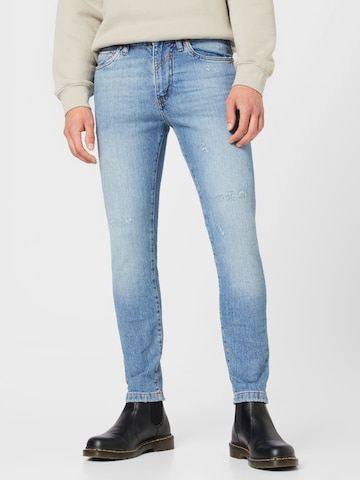 DRYKORN Slimfit Jeans 'WEST' in Blau: predná strana