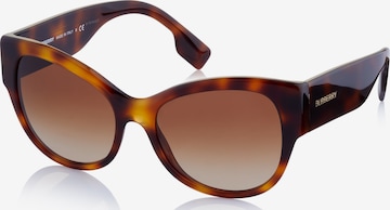Lunettes de soleil BURBERRY en marron : devant