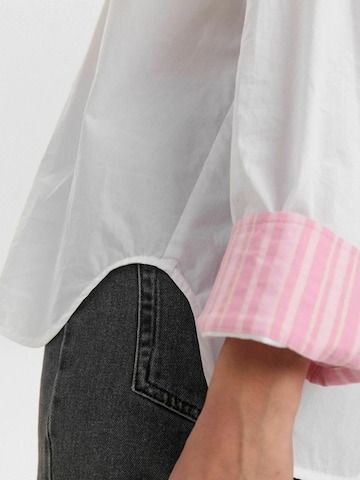 Chemisier ' ELOISE ' NÜMPH en blanc