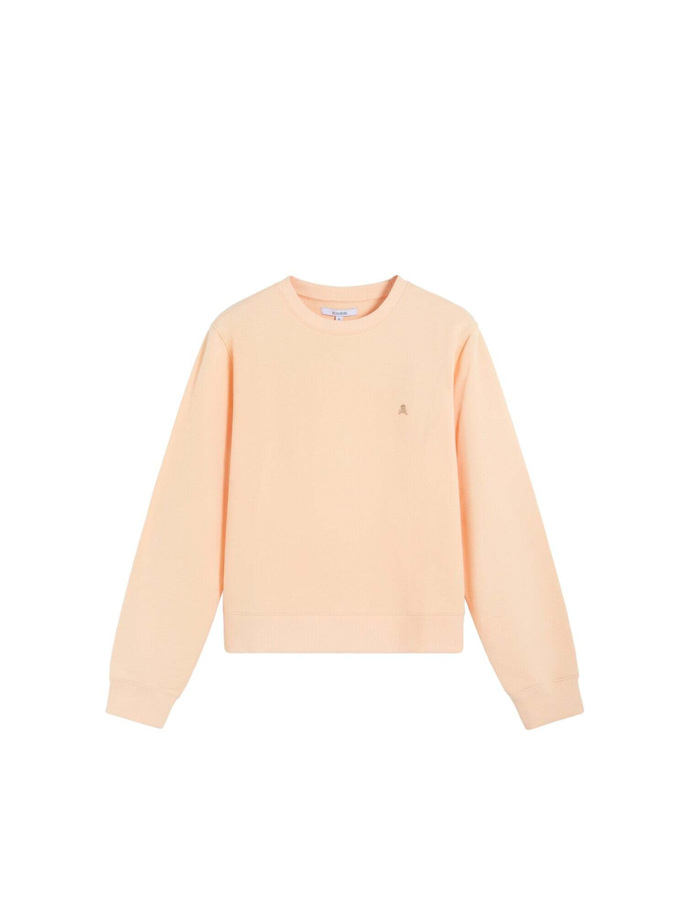 Felpa di Scalpers in arancione: frontale