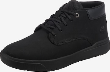 TIMBERLAND Lace-Up Boots 'Seneca Bay' in Black: front