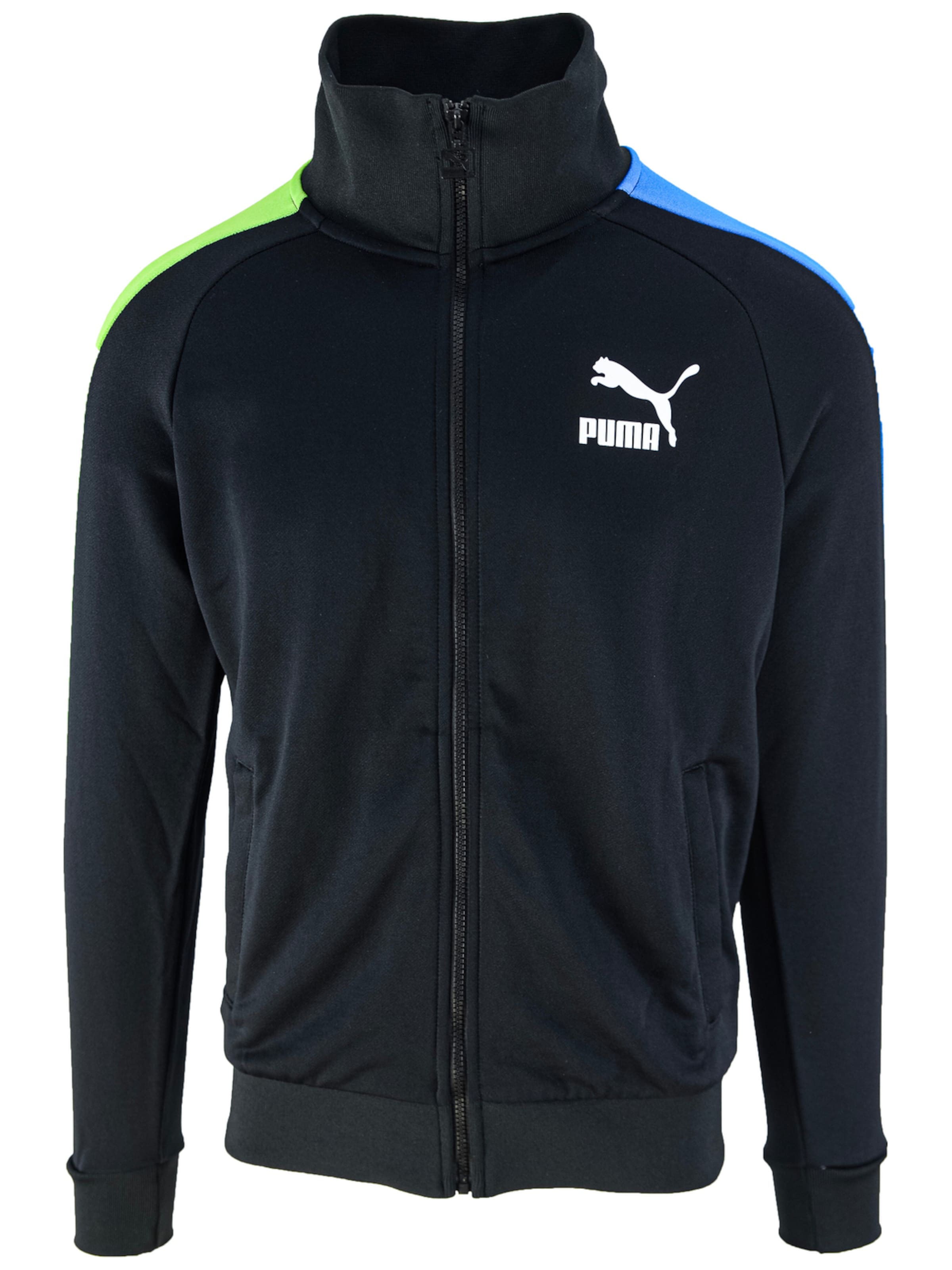 PUMA - Chaqueta deportiva 'Puma Iconic T7' en negro