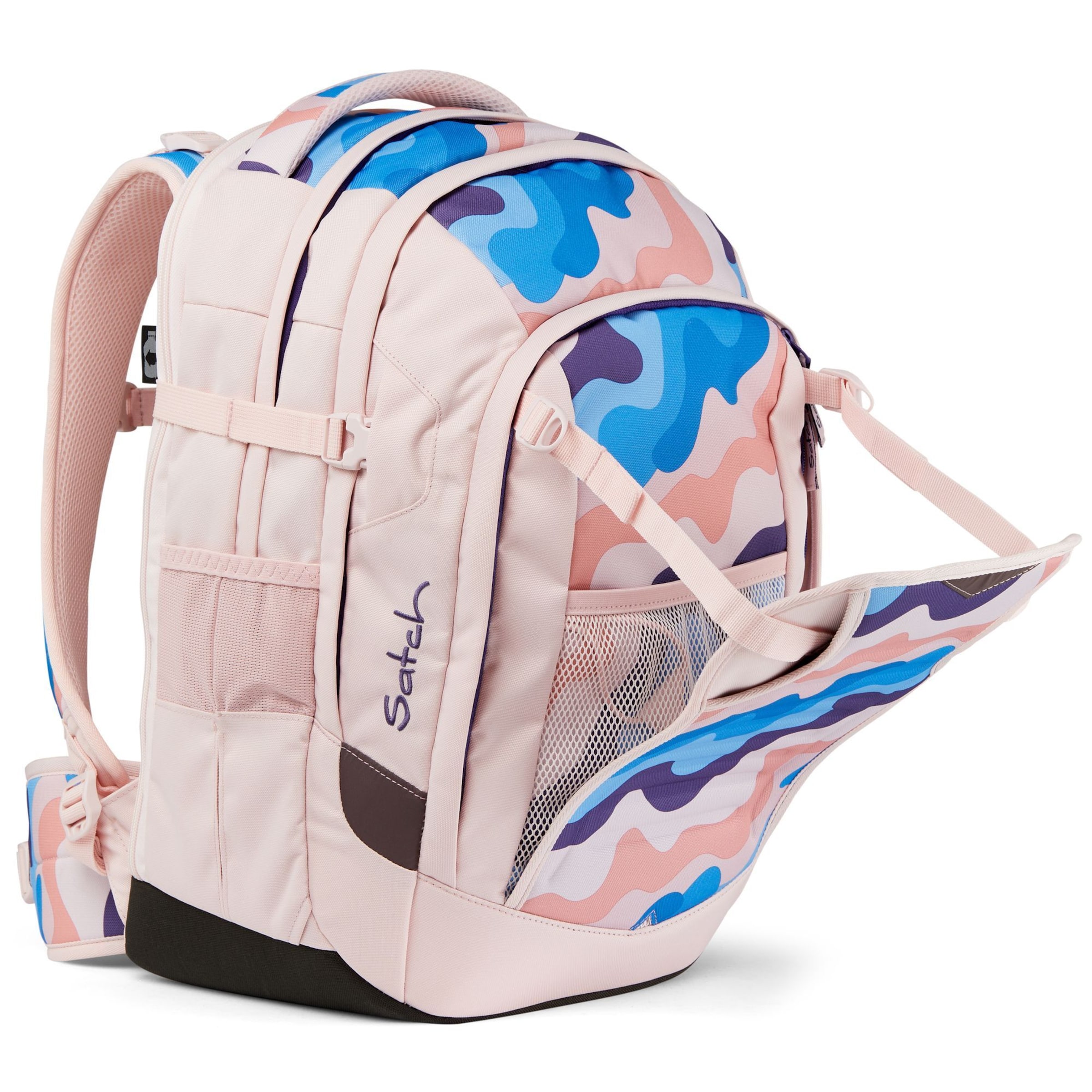 Satch Backpack 'Match' in Pink