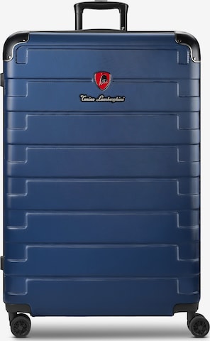 Valisette 'Milano ' Tonino Lamborghini en bleu : devant
