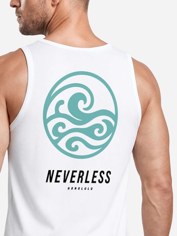 Neverless Shirt 'Wave' in Blue