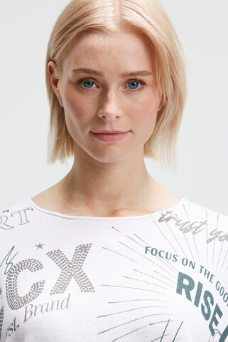 Soccx Oversized Sweater in White