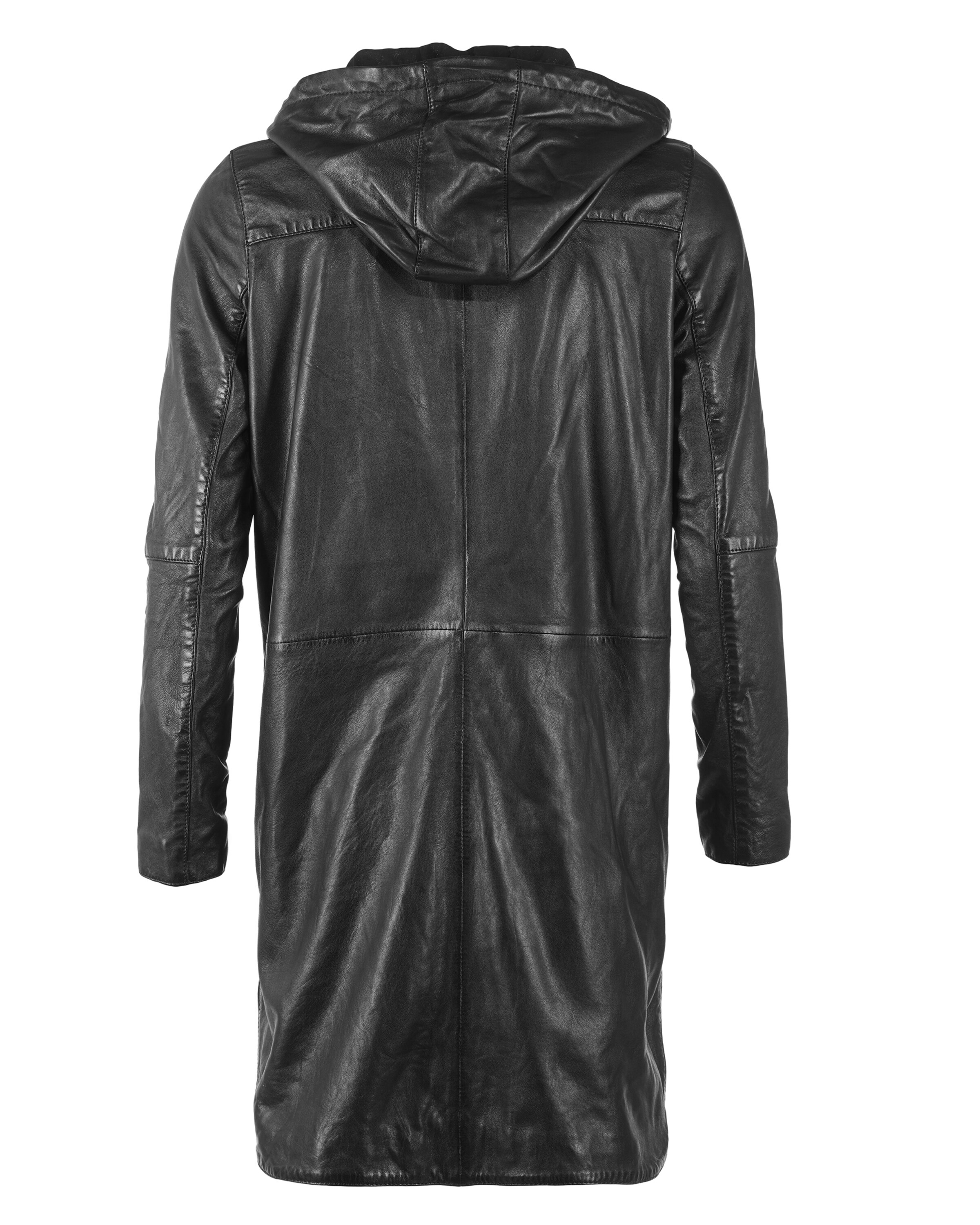 Maze Between-seasons coat in Black