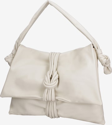 Viola Castellani Schultertasche in Beige: Vorderseite