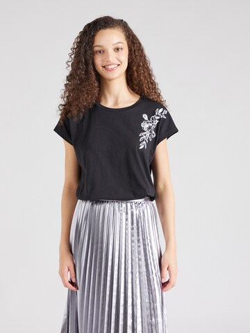 T-shirt 'FITA AVA' VERO MODA en noir : devant