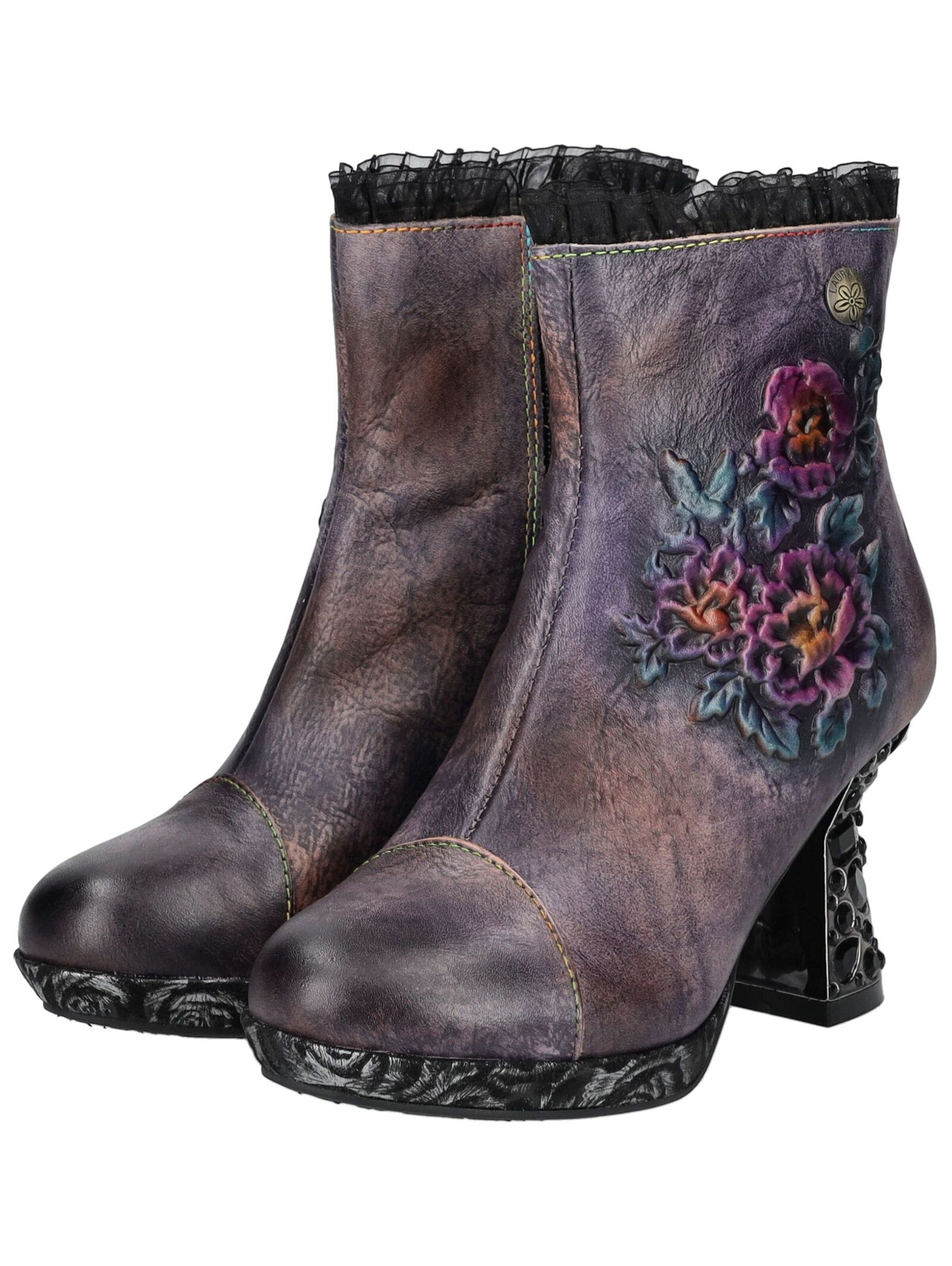 Laura Vita Stiefelette in Lila