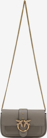 PINKO Skuldertaske 'POCKET LOVE ONE SIMPLY 100061 A0F1' i grå: forside