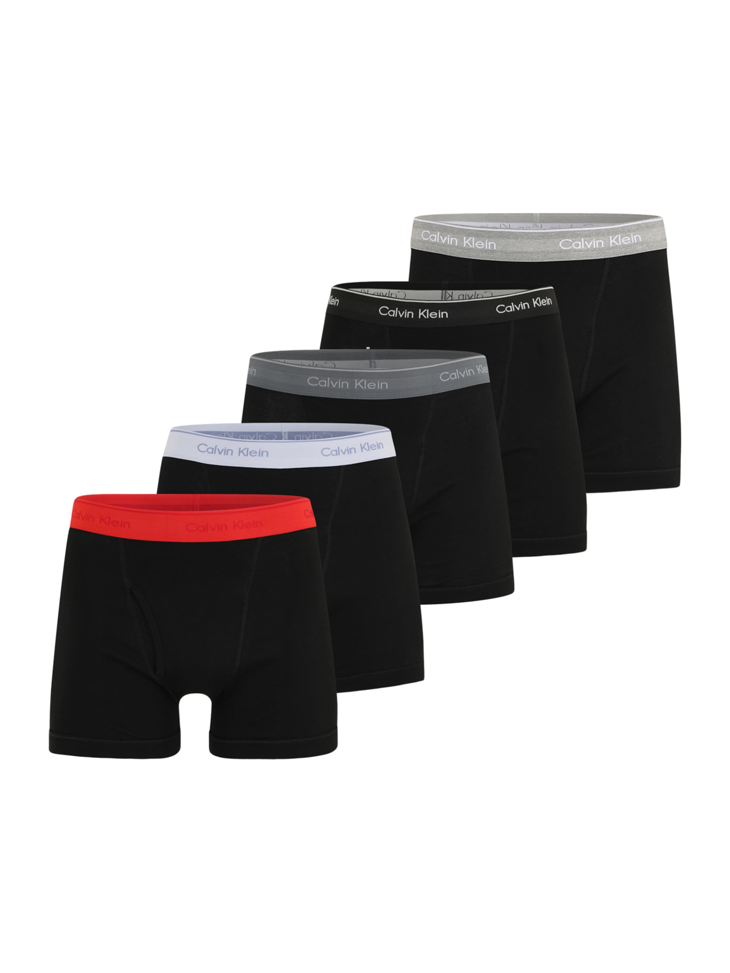 Boxer Calvin Klein Underwear di colore grigio / grigio chiaro / rosso / nero, Visualizzazione prodotti