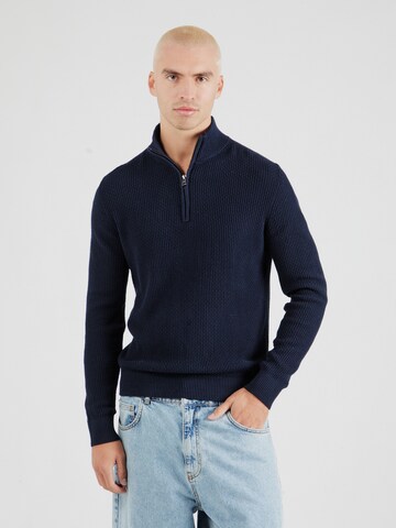 s.Oliver Sweater in Blue: front