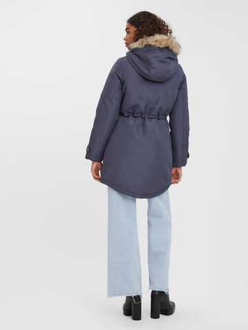 VERO MODA Vinterparka 'Track' i blå