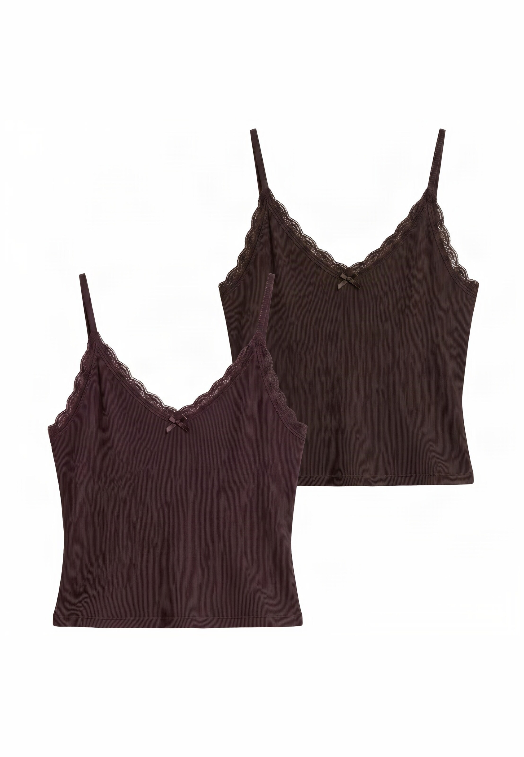 Urban Classics Top in Brown: front