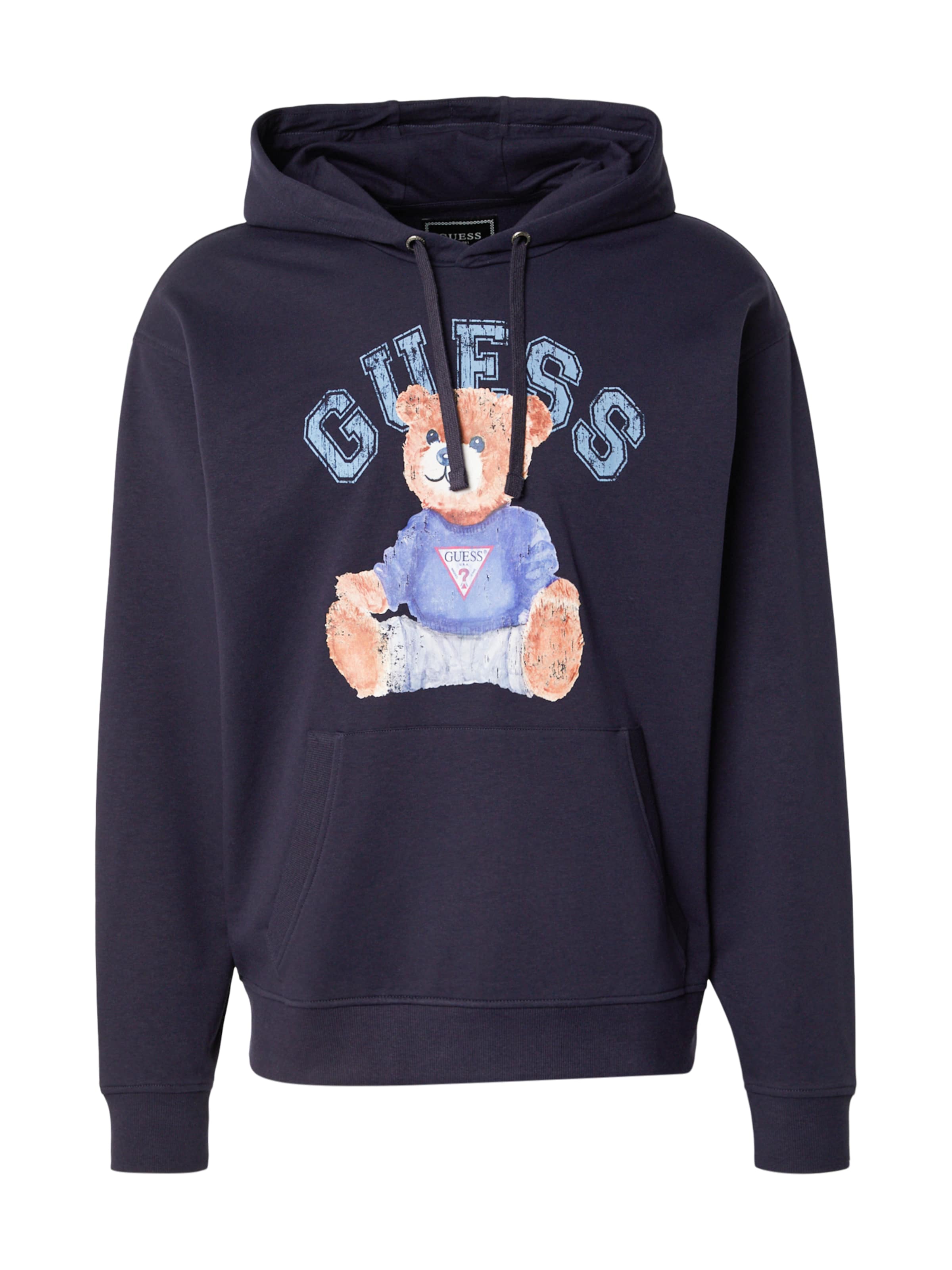 GUESS Sweatshirt in Blue: front