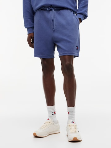 Tommy Jeans Regular Housut värissä sininen: etupuoli