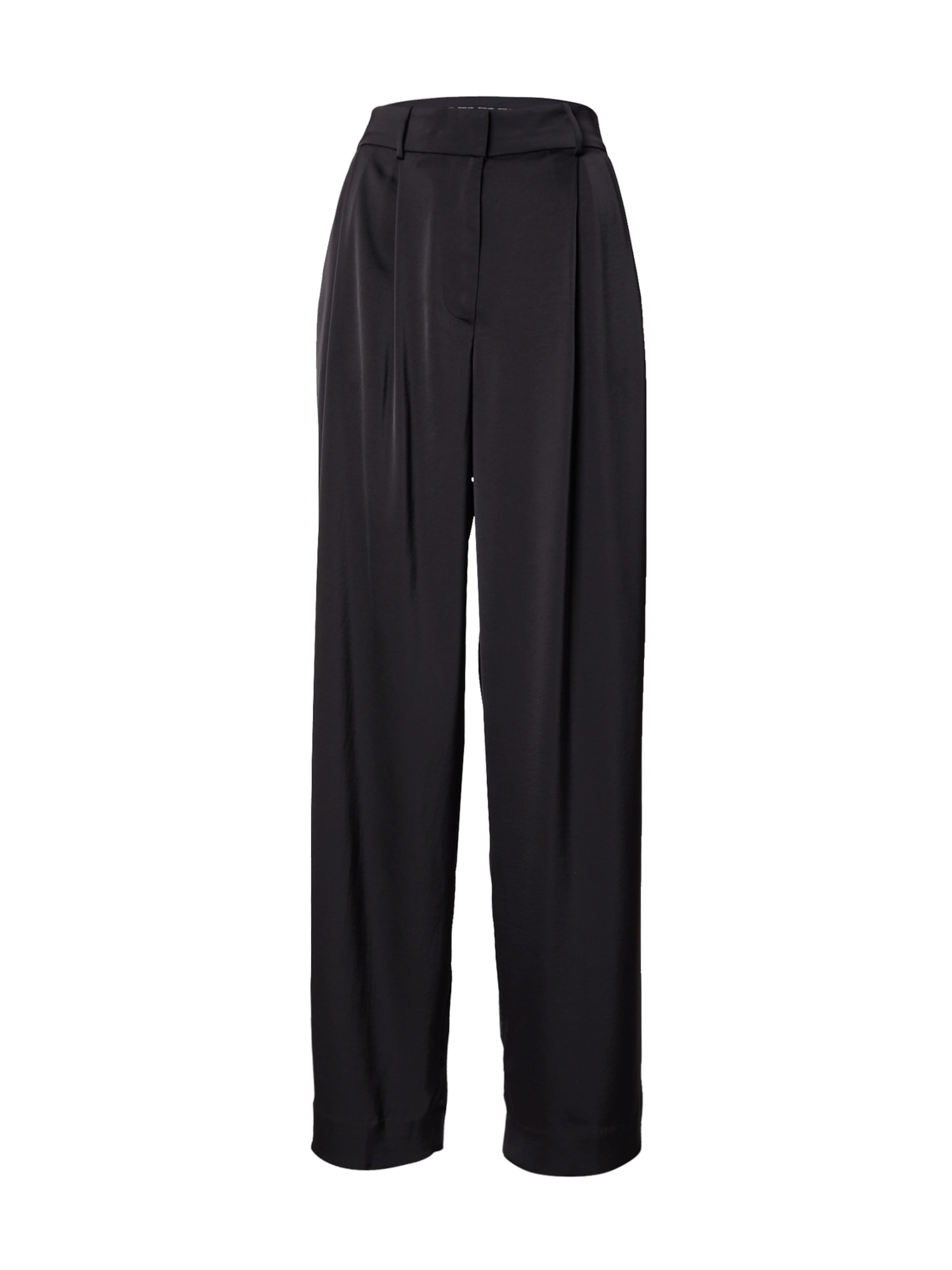 Wide Leg Pantalon à pince MICHAEL Michael Kors en noir : devant