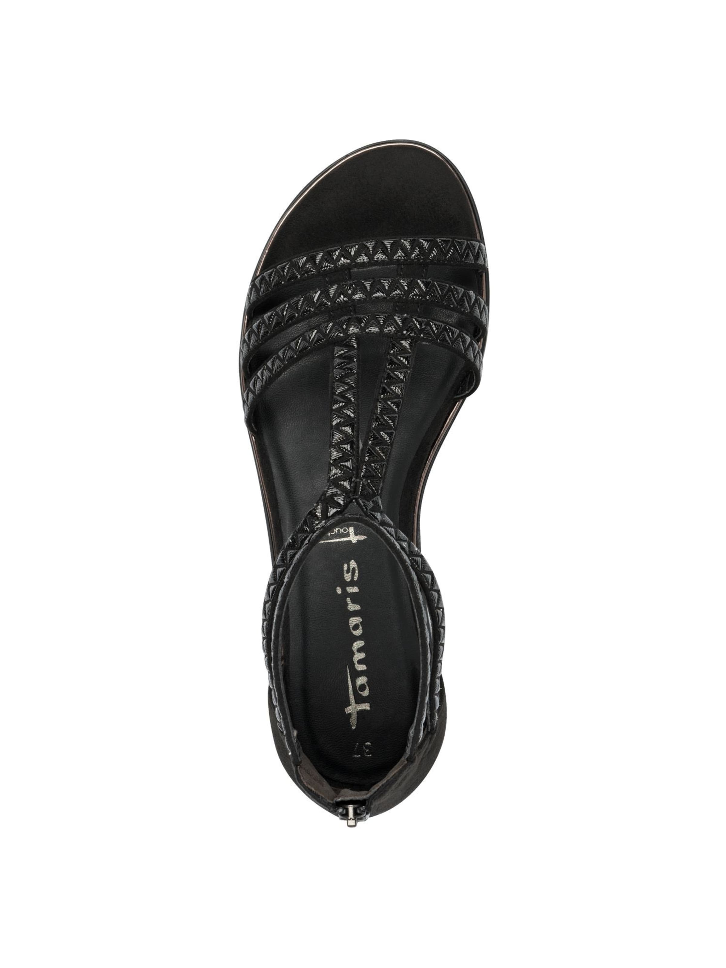 Sandales Tamaris en noir