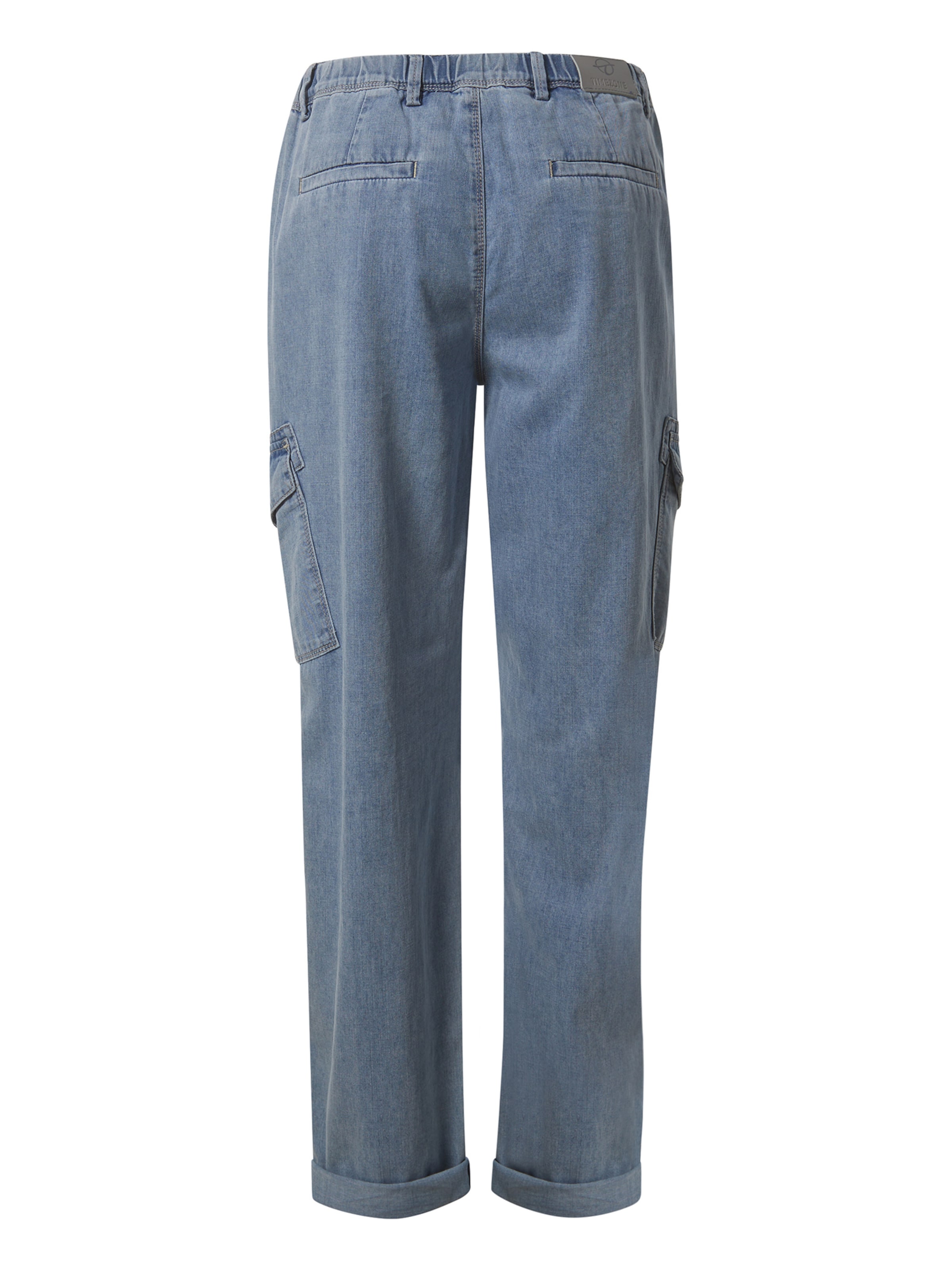 TIMEZONE Wide Leg Jeans 'Marla' in Blau