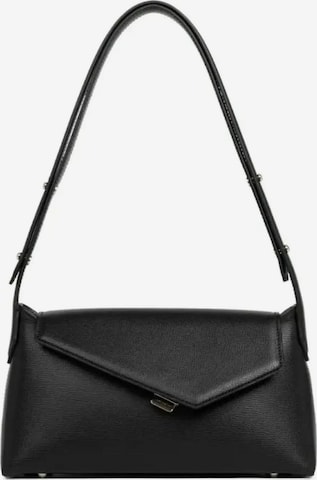 LANCASTER ParisMessenger torba preko ramena 'Lancaster Besace Zoé 2.0 480/012 Noir' - crna boja: prednji dio
