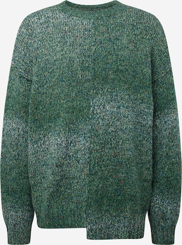 TOPMAN Sweater in Green: front