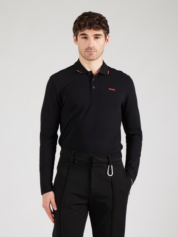 HUGO Shirt 'Derrikos' in Black: front