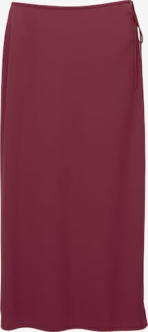 Pull&Bear Skirt in Red: front