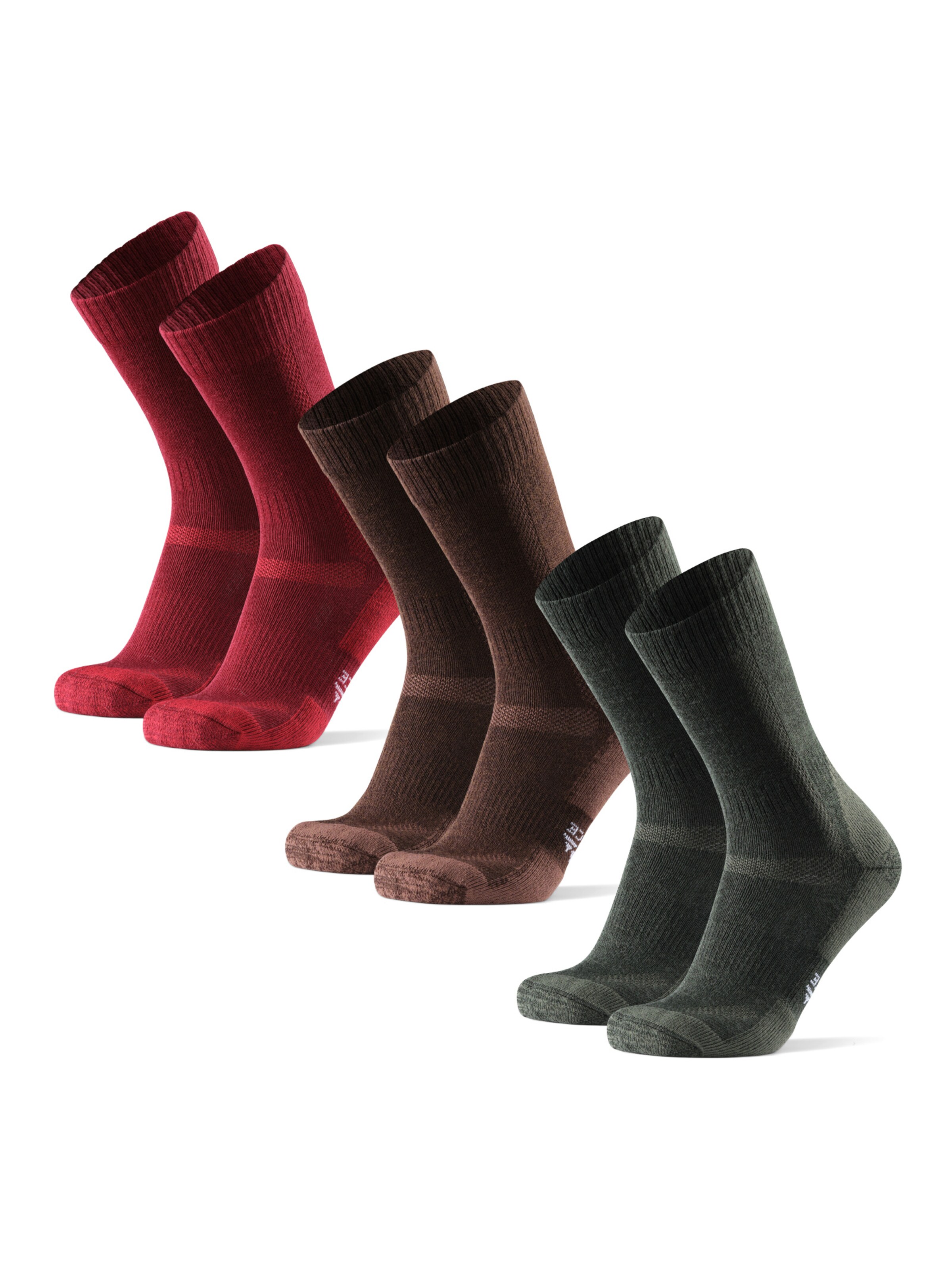 DANISH ENDURANCE Socken 'Classic Hiking Crew' in Mischfarben: Vorderseite